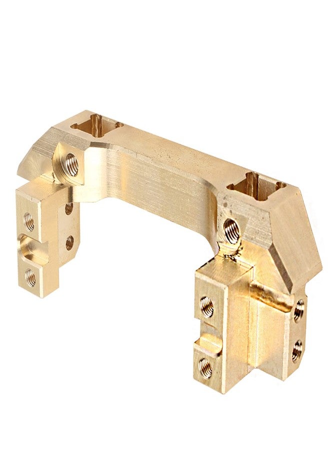 FriHobby 88g Brass RC Servo Mount for TRX4 1/10 RC Crawler Car Front Bumper Mounts Upgrades Heavy Duty - Image 5